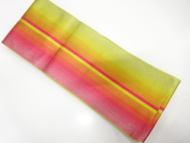 JAPANESE KIMONO / YUKATA OBI / WOVEN STRIPE